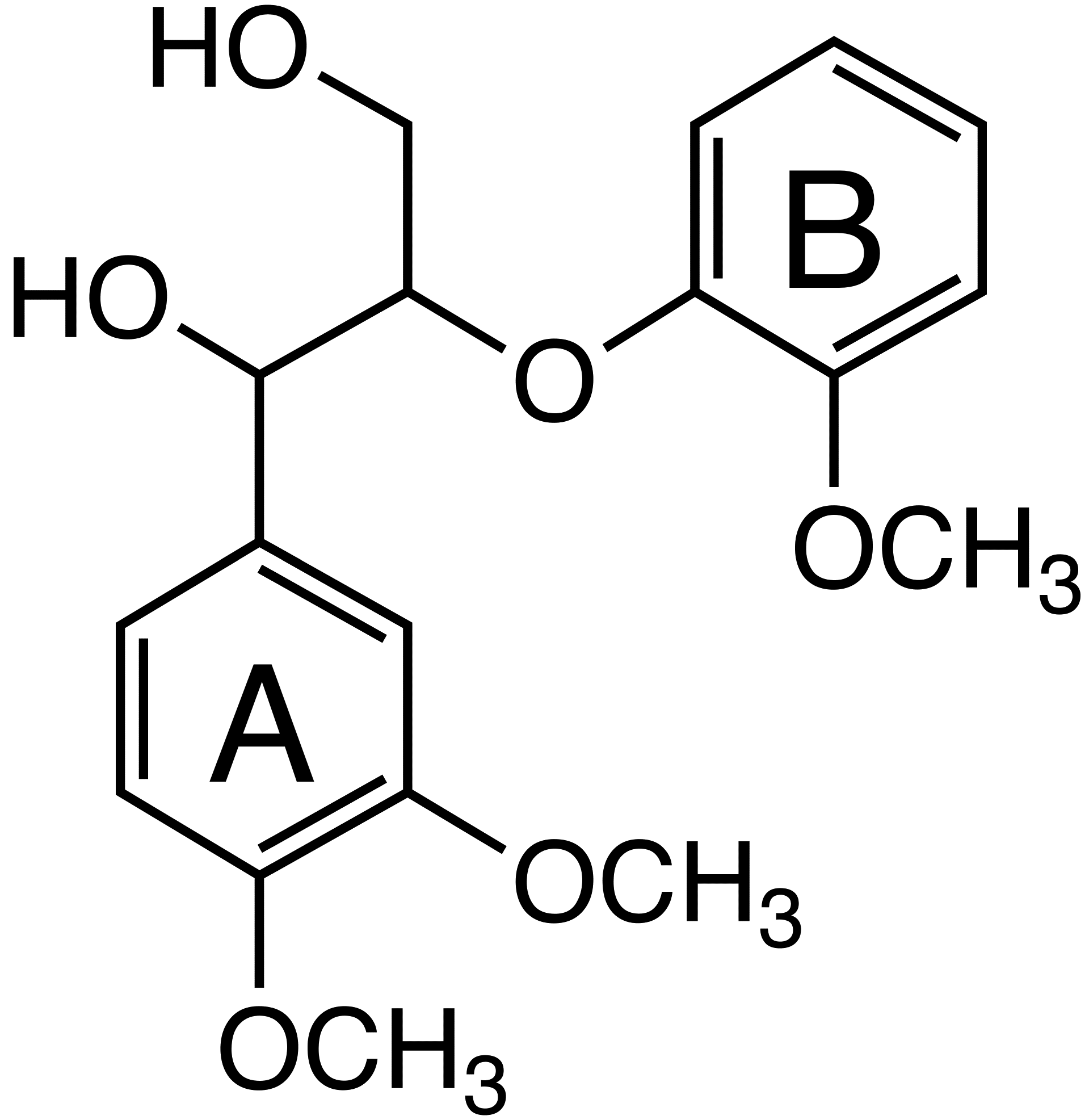 Veratrylglycerol-B-guaiacyl Ether image