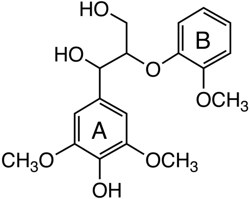 Syringylglycerol-B-guaiacyl Ether image