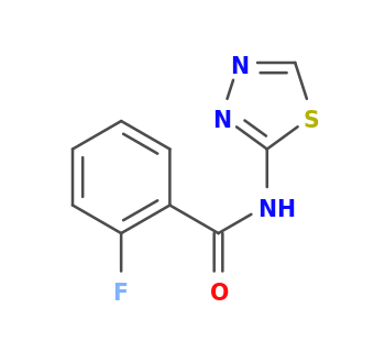 2-fluoro-N-(1,3,4-thiadiazol-2-yl)benzamide