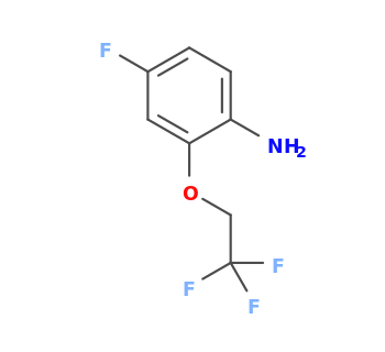 4-fluoro-2-(2,2,2-trifluoroethoxy)aniline