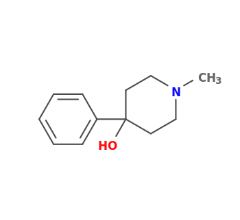 1-methyl-4-phenylpiperidin-4-ol