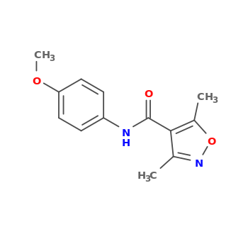 N-(4-methoxyphenyl)-3,5-dimethyl-1,2-oxazole-4-carboxamide