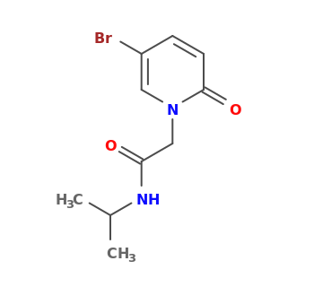 2-(5-bromo-2-oxopyridin-1-yl)-N-propan-2-ylacetamide